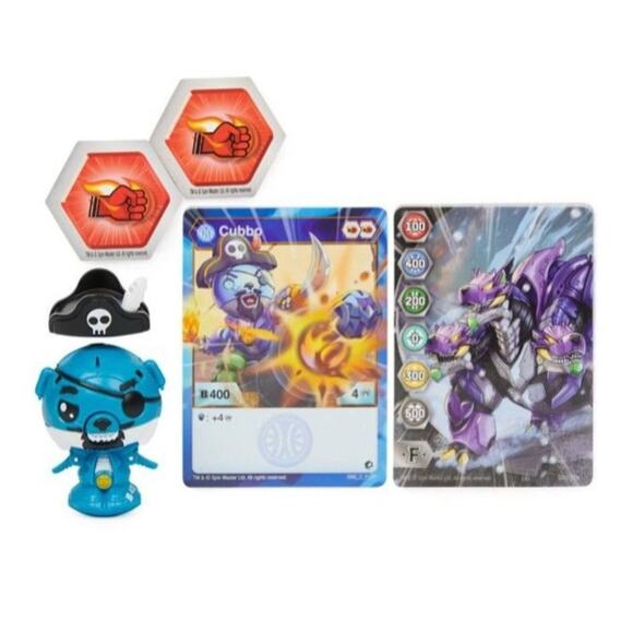 Bakugan Pirate Cubbo Pack Transforming Collectible Action Figure - Picture 1 of 7